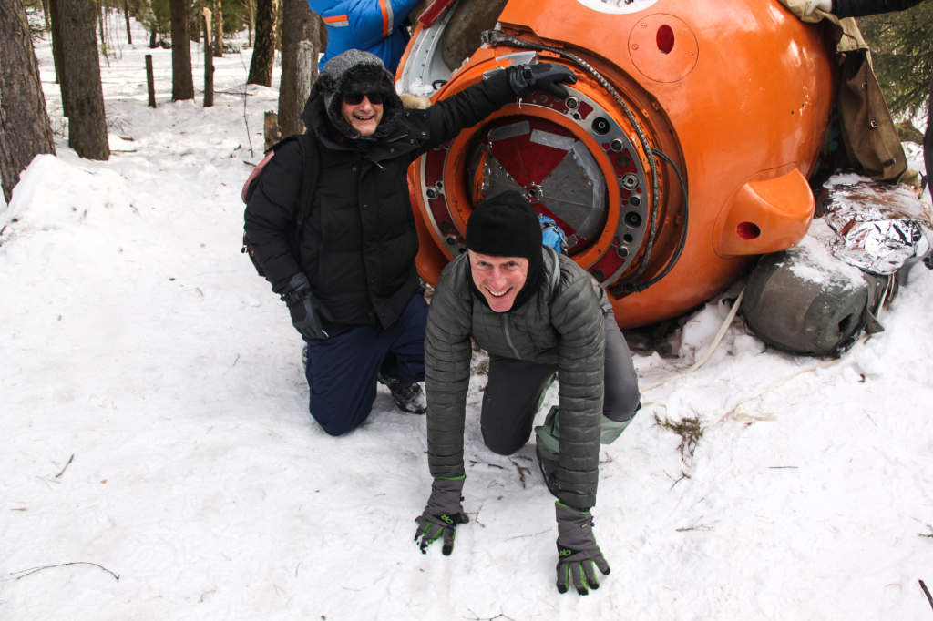 Chris and Mike on the Cosmonaut Leadership Experience in Russia.